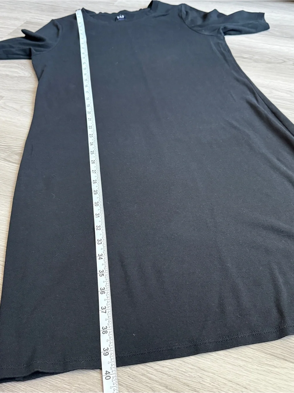 Gap Elbow Sleeve T-Shirt Dress – Size L Tall – Black - Picture 5 of 7